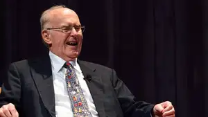 Picture of Gordon Moore laughing